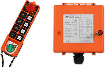 台湾沙克上下双速起重机遥控器